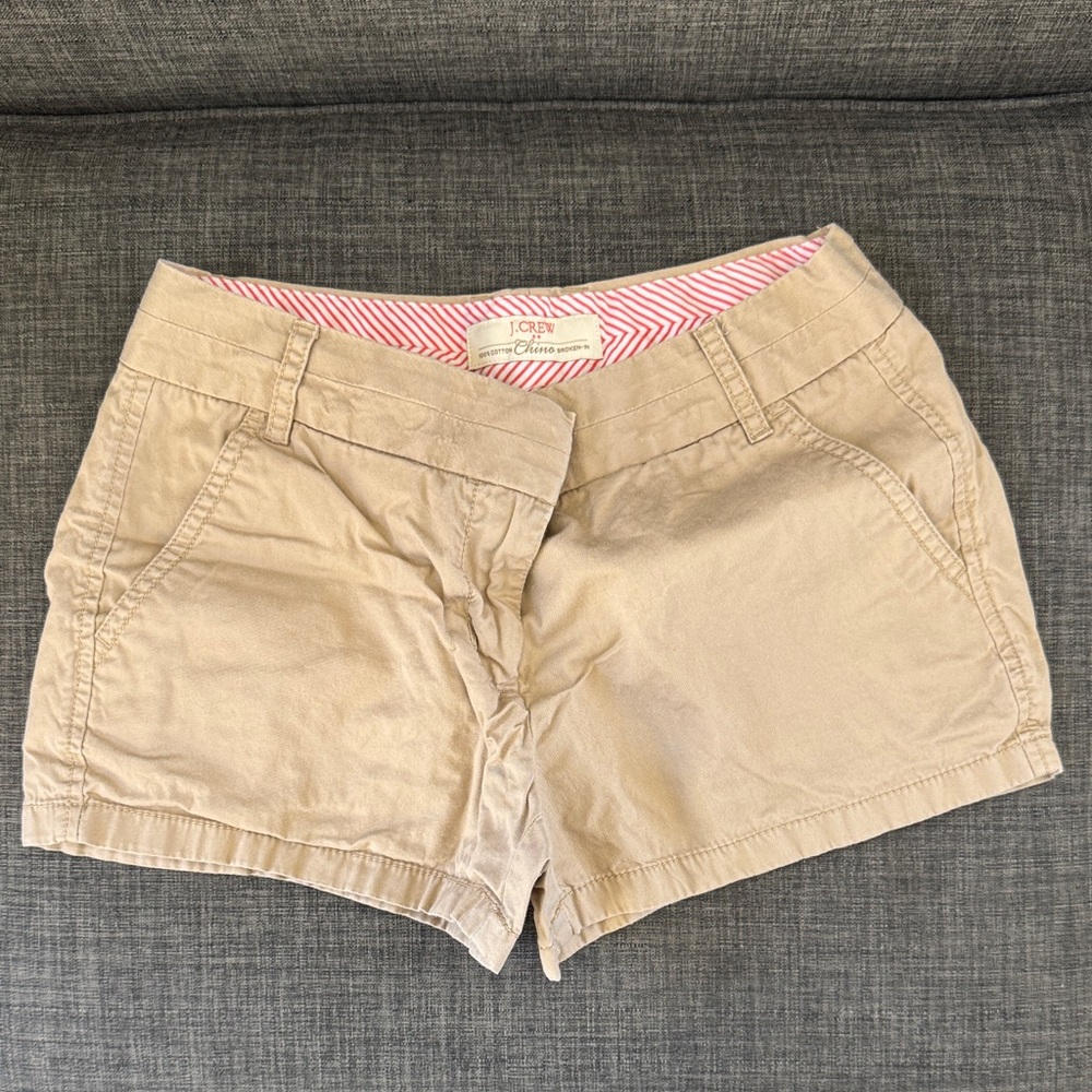 J. Crew Women's Beige Cargo Shorts